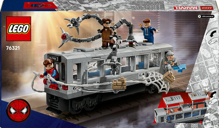 LEGO Super Heroes 76321 Spider-Man kontra Doc Ock: Scena w metrze