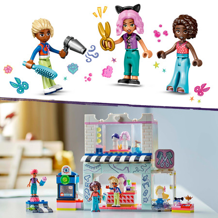 LEGO 42662 Friends - Salon fryzjerski i sklep z ozdobami Fryzjer Nowość