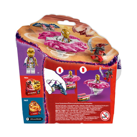 LEGO Ninjago 71824 Smoczy Spinner Spinjitzu Sory Wyrzutnia Wojownik Miecz