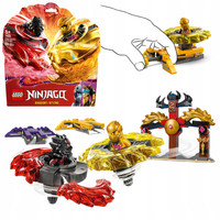 LEGO Ninjago 71826 Smocze Spinjitzu Zestaw Bitewny Wyrzutnia Smoczy Spinner