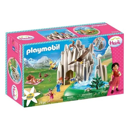PLAYMOBIL HEIDI 70254 Kryształowe Jezioro Wieś Góry