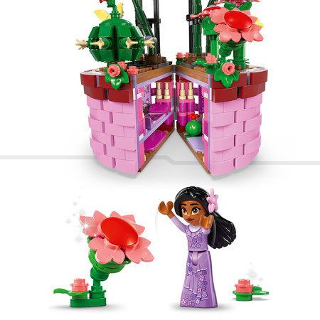 LEGO Disney 43237 Doniczka Isabeli Orchidea Kaktus Sekretne Pomieszczenie