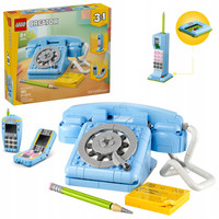 LEGO 31174 Creator 3w1 - Telefon w stylu retro