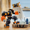 LEGO Ninjago Robot żywiołu ziemi Cole'a 71806 Ruchomy Mech Ninja 2 Figurki