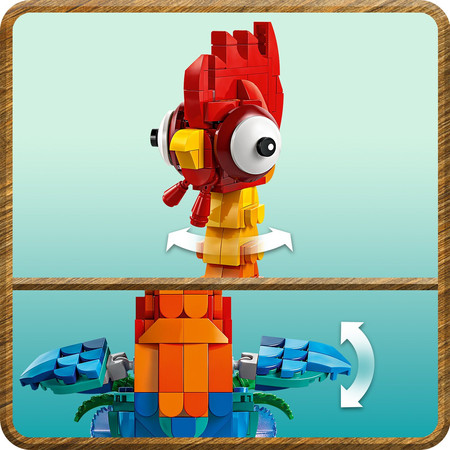LEGO Disney 43272 Heiheia Kurczak Figurka Kwiaty Vaiana i Vaiana 2