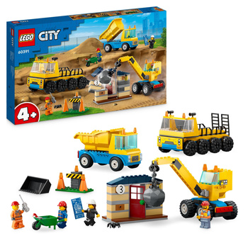 LEGO City 60391 Pojazdy budowlane