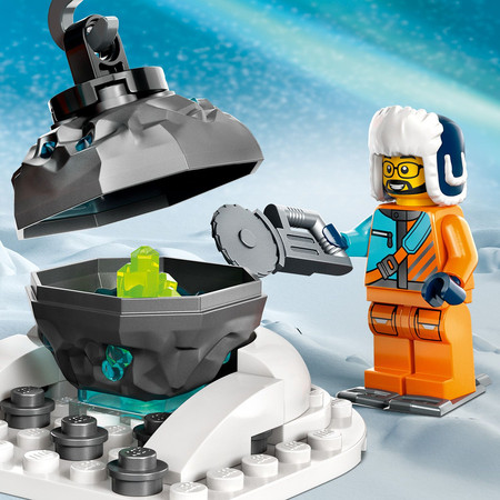 LEGO City 60378 Ciężarówka i laboratorium badawcze