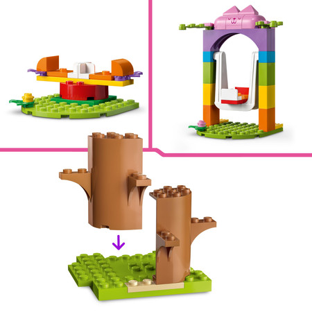 LEGO Koci Domek Gabi Przyjęcie w ogrodzie Wróżkici 10787