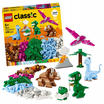 LEGO 11041 Classic Kreatywne dinozaury prezent 5+ Creative Dinosaurs Nowość