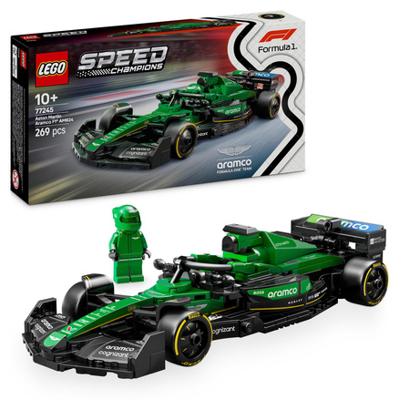 LEGO Speed Champions 77245 Bolid F1 Aston Martin Aramco AMR24 Wyścigówka