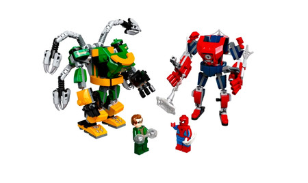 LEGO MARVEL ROBOTY MECHY SPIDERMAN I OCTOPUS 76198