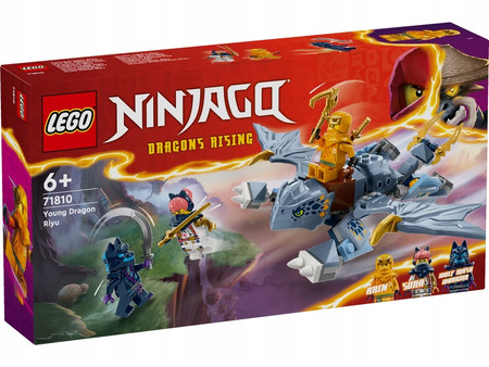 OUTLET Lego Ninjago Powstanie Smoków 71810 Mały smok Riyu Ruchomy Smok + 3 Figurki
