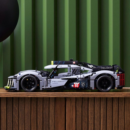 LEGO Technic 42156 Samochód PEUGEOT 9X8 Le Mans Hybrid Duży Zestaw 1775 EL.