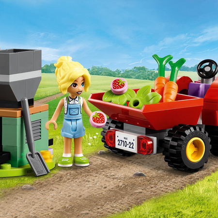 LEGO Friends 42617 Farma Traktor Wiatrak Zwierzęta Figurki + Akcesoria