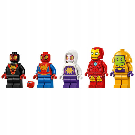 LEGO Marvel Spidey 10794 Baza + Robot Mech Iron Man Zola Ghost MilesMorales