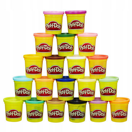 Play-Doh Ciastolina Super zestaw 20 tub A7924