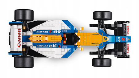 LEGO ICONS 10353 Williams Racing FW14B i Nigel Mansell Formuła 1 Wyścigówka