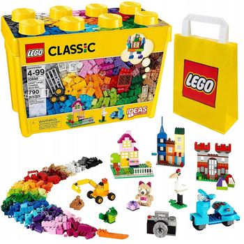 Lego Classic Kreatywne klocki duże pudełko 10698