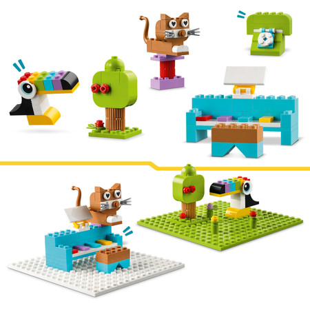 LEGO 11044 Classic - Kreatywny zestaw do budowania i zabawy