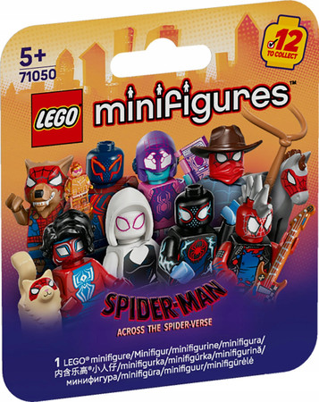 LEGO Minifigures 71050 Spider-Man: Poprzez multiwersum