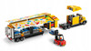 LEGO City 60440 Żółta Ciężarówka Dostawcza Samochód Wózek Widłowy 4 Figurki