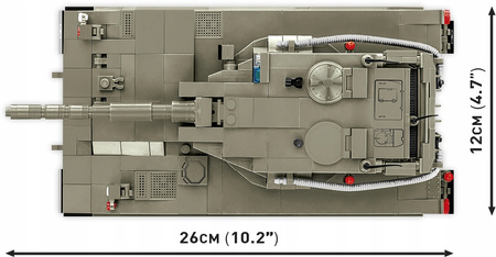 Klocki Cobi 2621 Merkava MK. I/II Izraelski Czołg