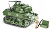 Polskie klocki Wojskowe COBI 2279 Czołg Haubica H.M.C. M8 SCOTT 525 klocków