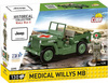 Klocki Cobi 2295 Samochód Medyczny Terenowy Wojskowy Jeep MEDICAL WILLYS MB