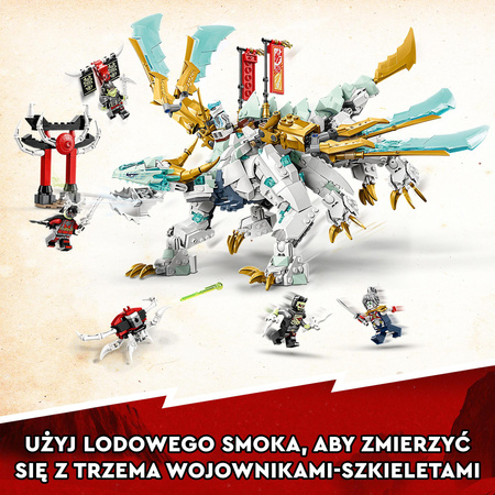 OUTLET LEGO Ninjago Lodowy smok Zane’a 71786