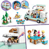 LEGO Friends 42663 Przygoda w Kamperze Przyjaciół Rower Kamper Kemping
