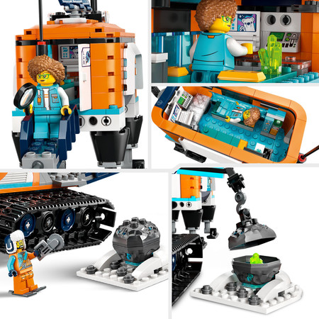LEGO City 60378 Ciężarówka i laboratorium badawcze