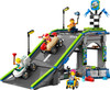 LEGO City 60460 Tor Wyścigowy z Rampami Wyścigówki Samochody Hotdog Toaleta