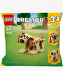 LEGO Creator 30666 Prezentowe zwierzęta Pies Niedźwiadek Wiewiórka