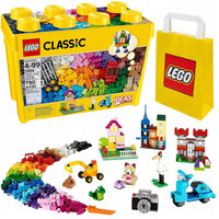 Lego Classic Kreatywne Klocki Duże Pudełko Box 10698 Budynki Okna Drzwi
