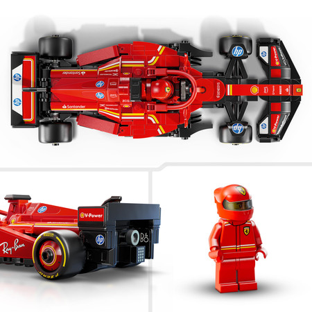LEGO Speed Champions 77242 Bolid F1 Ferrari SF-24 Wyścigówka Samochód