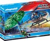 OUTLET Playmobil City Action 70569 Ucieczka ze spadochronem Policja Helikopter