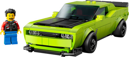 LEGO 77237 Speed Champions - Samochód sportowy Dodge Challenger SRT Hellcat