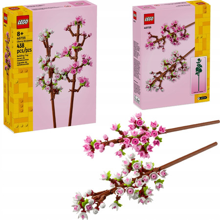 LEGO ICONS 40725 Kwitnąca wiśnia Kwiat Wiśni Kwiaty Botanical