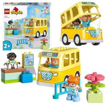 LEGO Duplo Samochód Autobus Szkolny 3 Figurki 2+ 10988