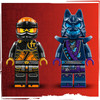 LEGO Ninjago Robot żywiołu ziemi Cole'a 71806 Ruchomy Mech Ninja 2 Figurki