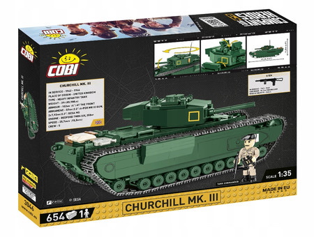 Cobi 3046 Company of Heroes 3 Czołg Churchill Mk