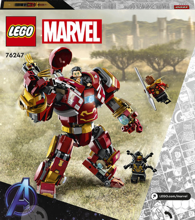 LEGO Avengers Hulkbuster Ruchomy Mech + 4 figurki 76247