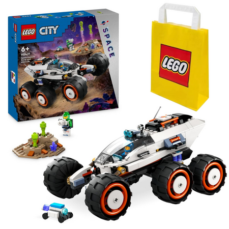 LEGO City Kosmos 60431 Pojazd Kosmiczny łazik i badanie życia w kosmosie