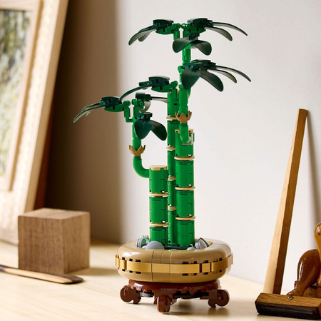 LEGO 10344 ICONS Botanicals Dracena sandera Kwiaty w doniczce Bambus Nowość