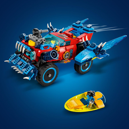 LEGO DREAMZzz 71458 Krokodylowy samochód Superszybka terenówka 2w1