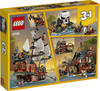 LEGO Creator 3 w 1 31109 Statek Piracki Karczma Wyspa Czaszek Piratów 3in1