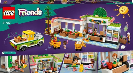 LEGO Friends 41729 Sklep spożywczy z żywnością eko