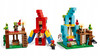 LEGO Minecraft 21282 Papugowe Domki Papugi Ptaki Dżungla Treser