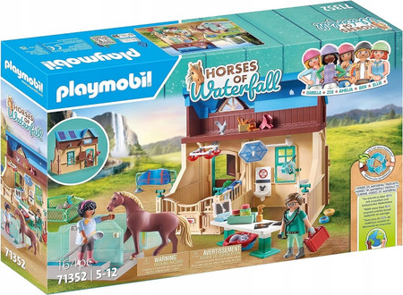 Playmobil Hipoterapia i Lecznica Zwierząt 71352