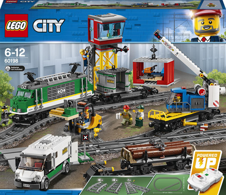 LEGO City 60198 Pociąg towarowy sterowany